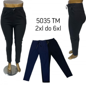 Spodnie materiałowe damskie (2XL-6XL) DH15657