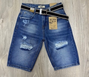 Szorty chłopięce jeansowe (8-16) TP7174