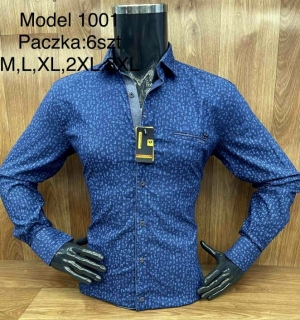 Koszule męskie na długi rękaw - Tureckie (M-3XL) TPA3661