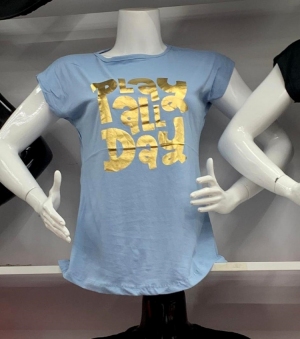 Bluzka damska na krótki rękaw - Turecka (M-XL) TP10399