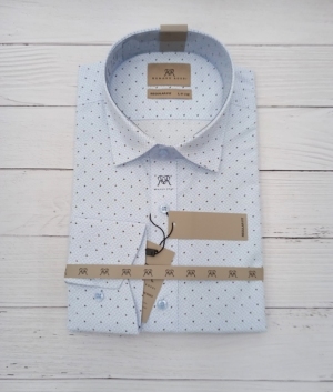 Koszule męskie na długi rękaw - Tureckie (L-4XL) DH15964