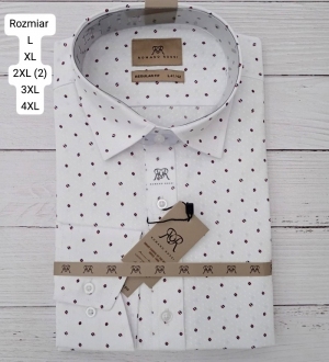 Koszule męskie na długi rękaw - Tureckie (L-4XL) DH15975