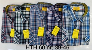 Koszule męskie na krótki rękaw (38-46) DH15038