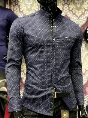 Koszule męskie na długi rękaw - Tureckie (M-3XL) TP30072