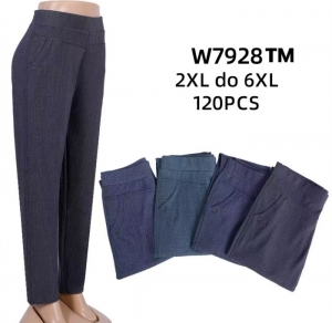 Spodnie materiałowe damskie (2XL-6XL) DH15615