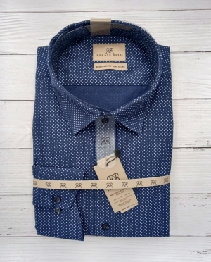 Koszule męskie na długi rękaw - Tureckie (L-4XL) DH16012