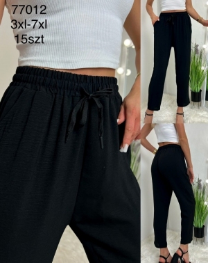 Spodnie materiałowe damskie (3XL-7XL) DH11994