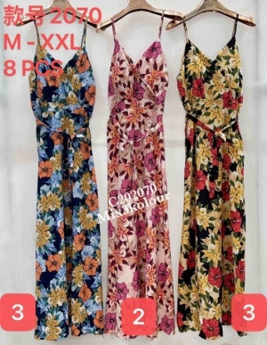 Sukienki damskie bez rękaw (M-2XL) TP14494