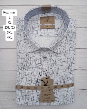 Koszule męskie na długi rękaw - Tureckie (L-4XL) DH15979