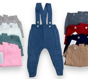 Spodnie materiałowe dziewczęce - Tureckie (0-24) DN12175