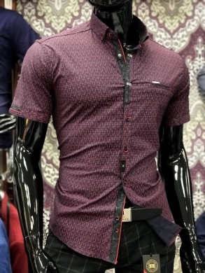 Koszule męskie na krótki rękaw - Tureckie (M-3XL) DN1757