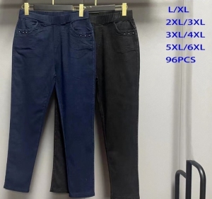 Spodnie materiałowe damskie (2XL-6XL) DH2344