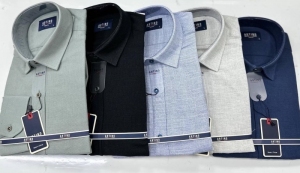 Koszule męskie na długi rękaw - Tureckie (M-3XL) DH15021
