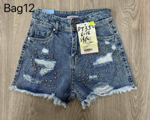 Szorty dziewczęce jeansowe (6-16) TP7194