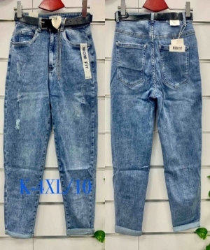 Spodnie jeansowe damskie (L-4XL) TP2640
