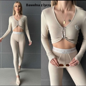 Komplet damskie długi rękaw (S-XL) SAM1235