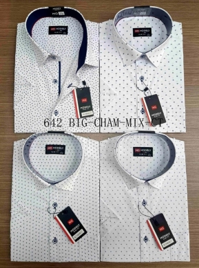 Koszule męskie na krótki rękaw (3/4XL-7/8XL) DH14577