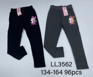 Legginsy dziewczęce ocieplane (134-164) NG3894