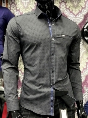 Koszule męskie na długi rękaw - Tureckie (M-3XL) TP30068