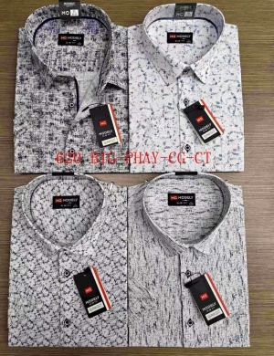 Koszule męskie na krótki rękaw (3/4XL-7/8XL) DH14579
