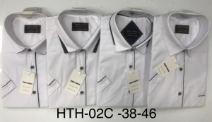 Koszule męskie na krótki rękaw (M-3XL) DH15048