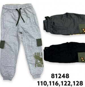 Spodnie dresowe chłopięce- Tureckie (110-128) TP23767