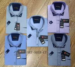 Koszule męskie na krótki rękaw (M-3XL) DH14473