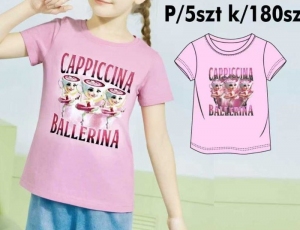 Bluzki dziewczęce na krótki rękaw (8-16) SAM193