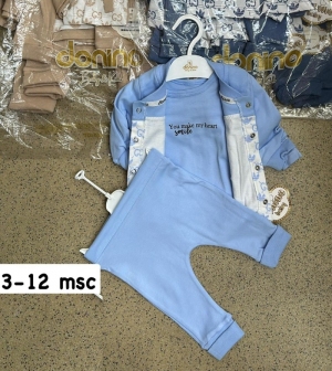 Komplety chłopięce - 3 częściowe (3-12msc) NG518