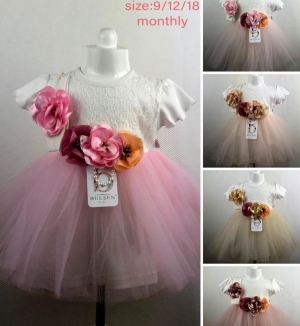 Sukienki wizytowe dla dziewczynki (9-18m) TP13370