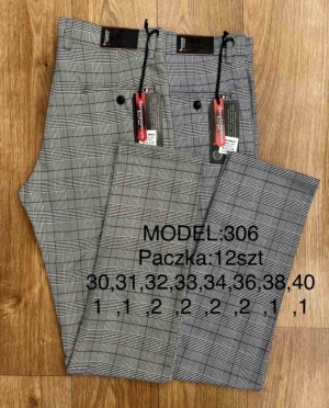 Spodnie materiałowe męskie - Tureckie (30-40) TPA3682