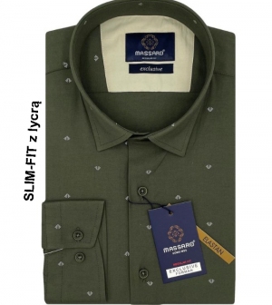 Koszule męskie na długi rękaw - Tureckie (M-2XL) DH19032