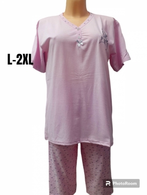 Piżama damska na krótki rękaw (L-2XL) TP4808
