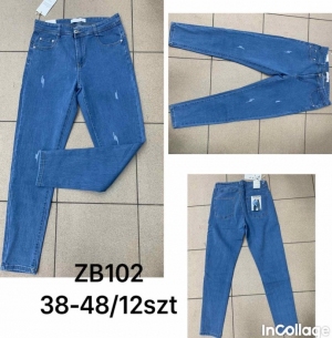 Spodnie jeansowe damskie (38-48) TP2290