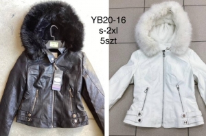 Kurtka skórzana damska zimowa (S-2XL) NG2818