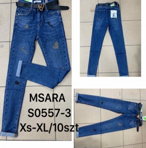 Spodnie jeansowe damskie (XS-XL) TP2395