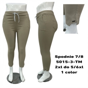 Spodnie materiałowe damskie (2XL-6XL) DH15635