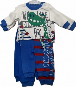 Komplet chłopięcy na długi rękaw (9-18m) TP11181