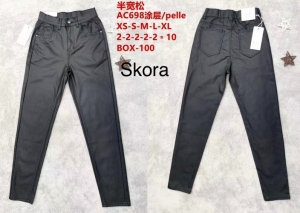 Spodnie eko-skóra damskie (XS-XL) TPA1648