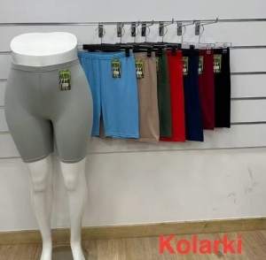 Szorty damskie materiałowe (2XL-6XL) DH13217