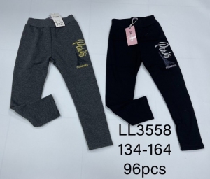Legginsy dziewczęce ocieplane (134-164) NG3890