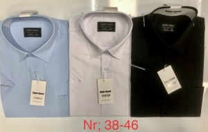 Koszule męskie na krótki rękaw (39-46) DH15044