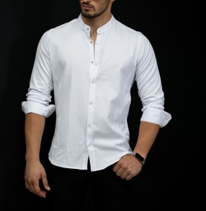 Koszule męskie na długi rękaw - Tureckie (M-3XL) TP6897