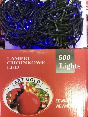 Lampki na choinkę 500 Led - KM11757