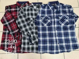 Koszule męskie na długi rękaw (L-4XL) NG2793