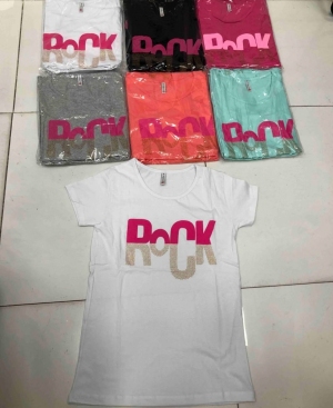 Bluzka damska na krótki rękaw - Turecka (M-XL) DH17561