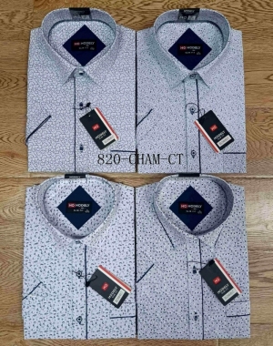 Koszule męskie na krótki rękaw (M-3XL) DH14481