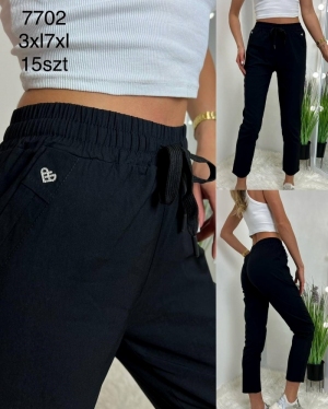 Spodnie materiałowe damskie (3XL-7XL) DH11999