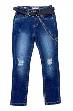 Spodnie jeansowe dziewczęce (4-12) TP29788