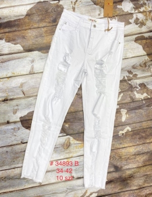 Spodnie jeansowe damskie (34-42) TP12086